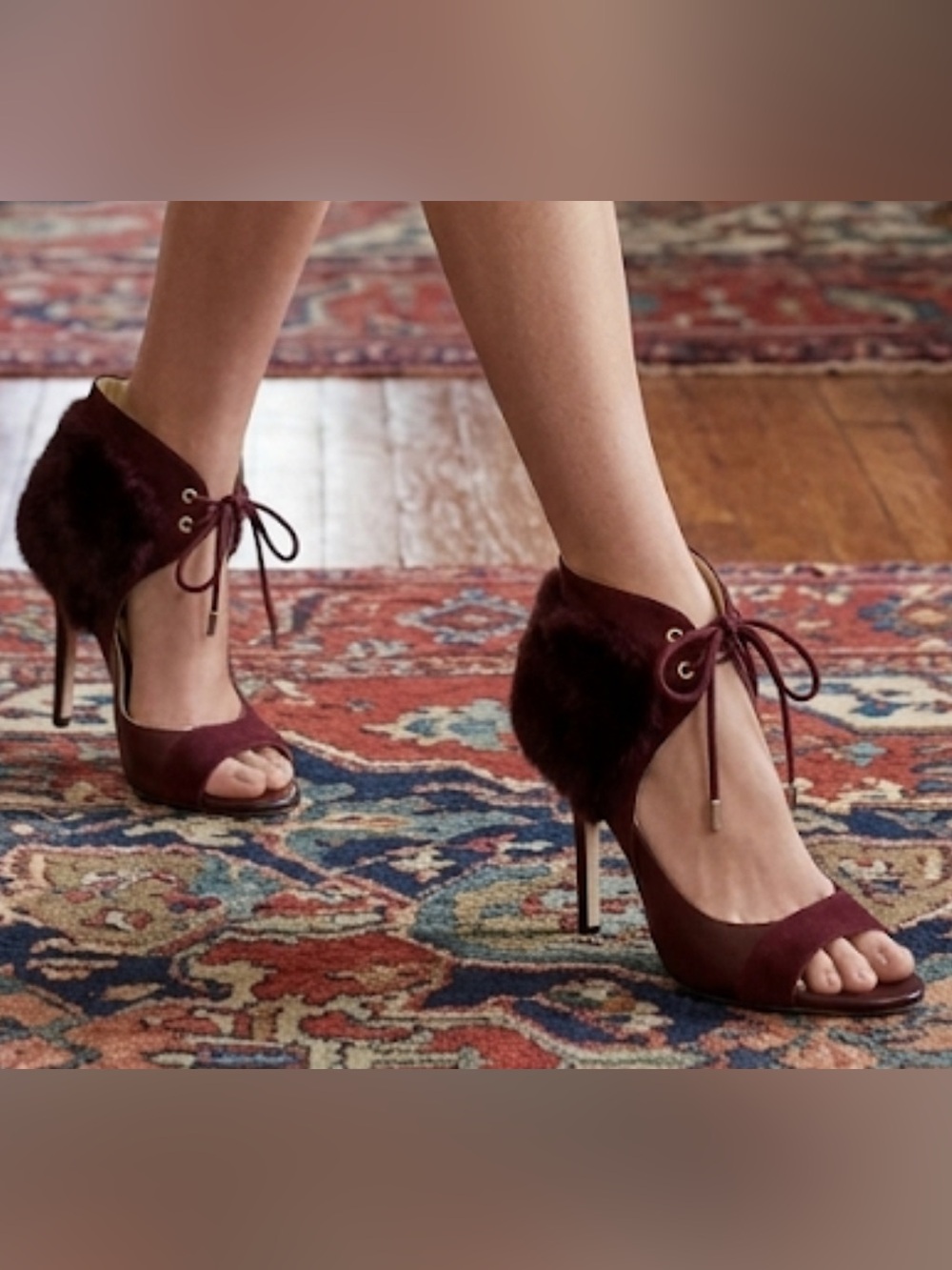 Chloe Gosselin Fur Heels